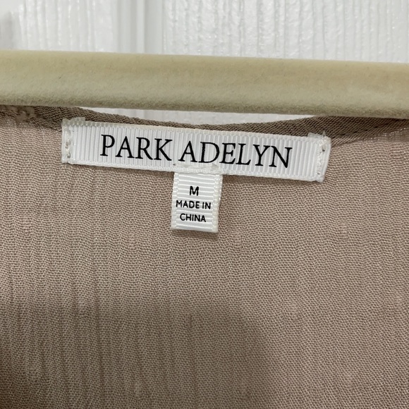 Light brown/ tan blouse - Picture 3 of 3